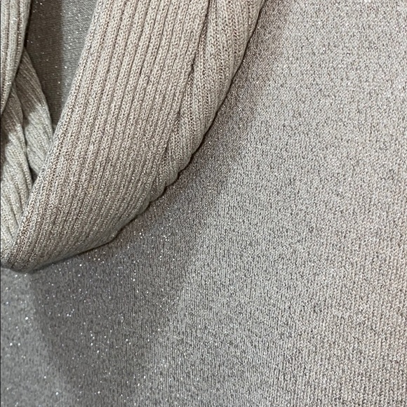 Shimmery Cowl Neck Sweater - Picture 2 of 5